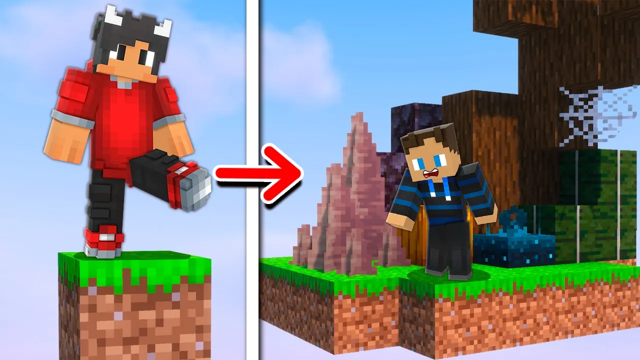 Jeg Gjorde JUDEX Base Til HALLOWEEN På En Oneblock I Minecraft!