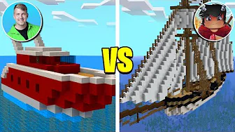 Hvem Kan Bygge Det Flotteste SKIB I Minecraft?