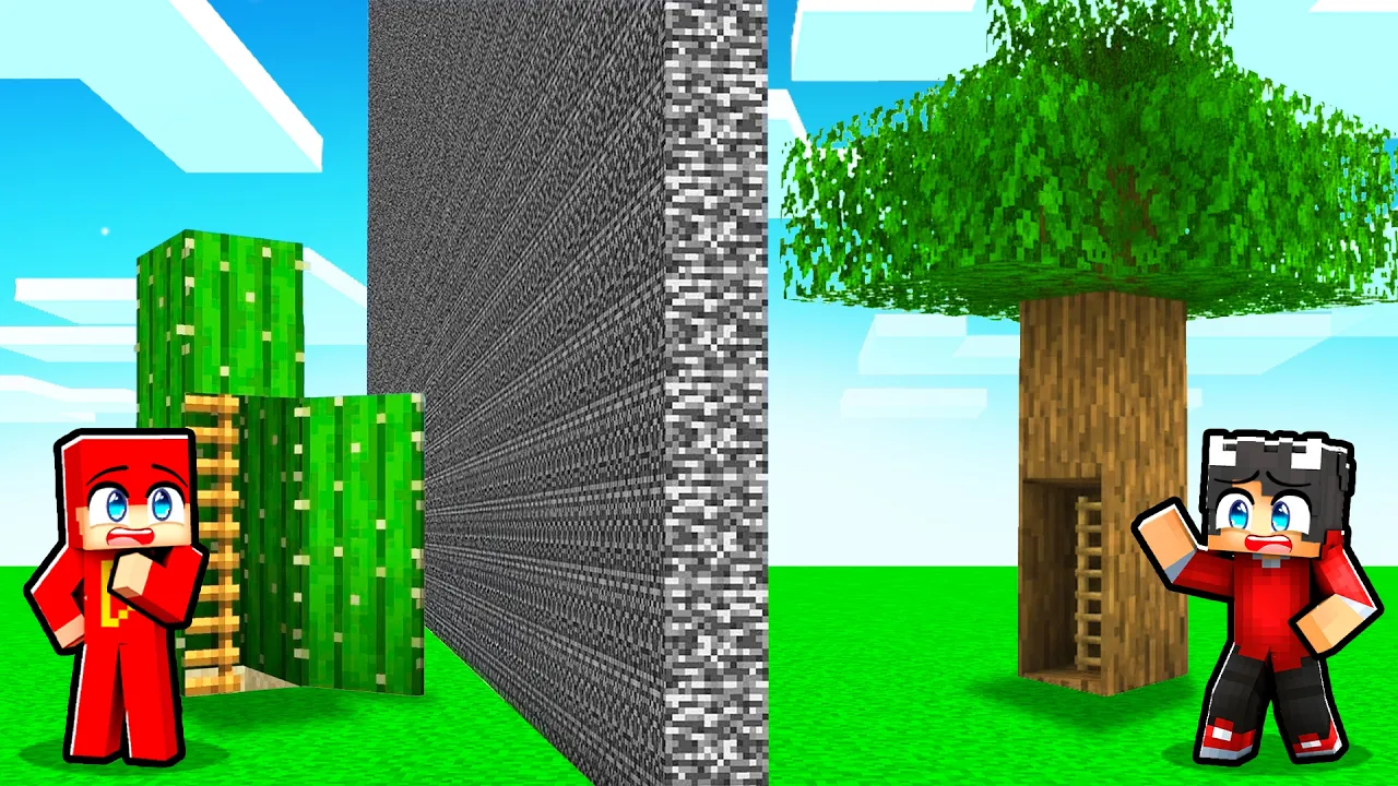 Hvem Kan Bygge Den Hemmeligste Base I Minecraft?