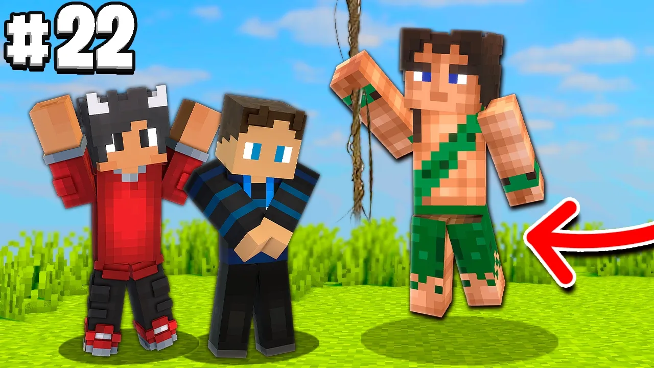 Vi Møder TARZAN! - Minecraft Vulkanen #22