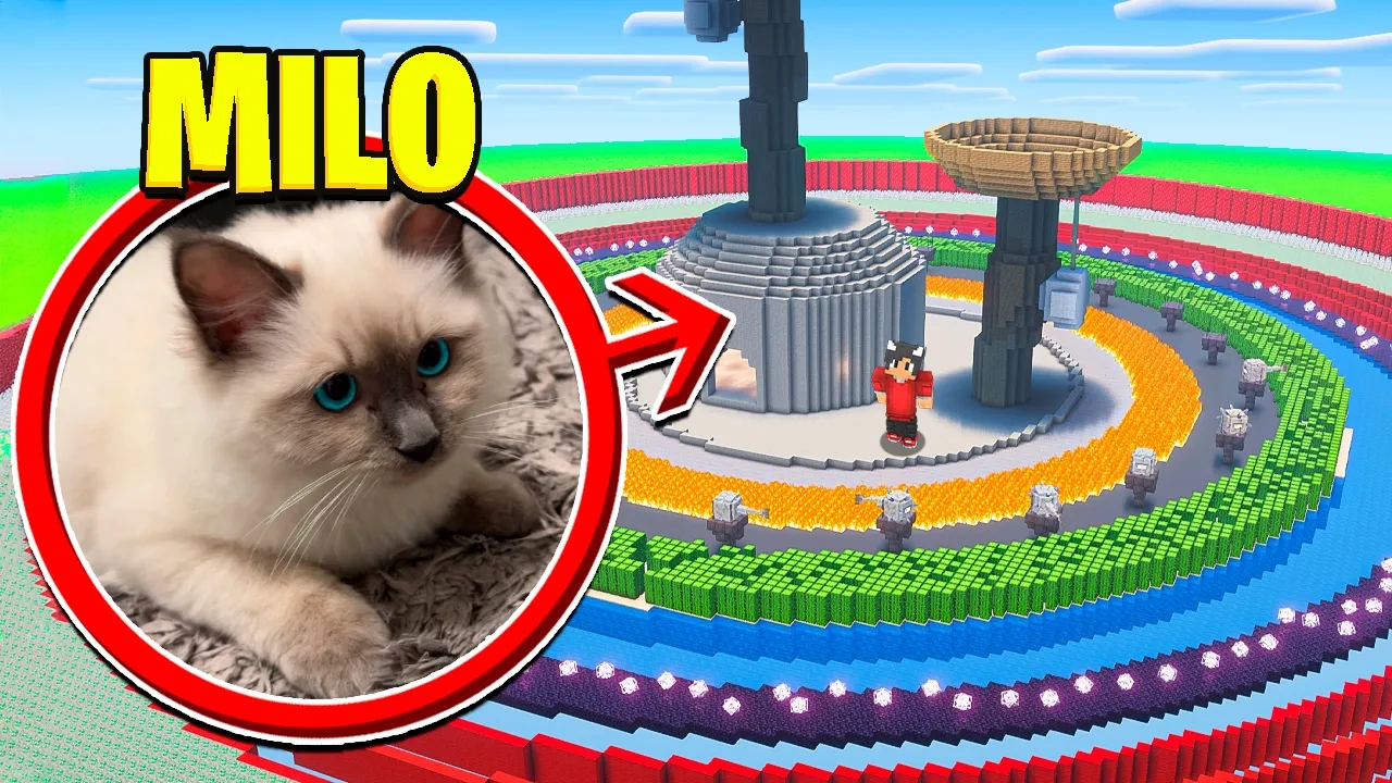 Vi Bygger VERDENS SIKRESTE Base Til Min KAT I Minecraft!