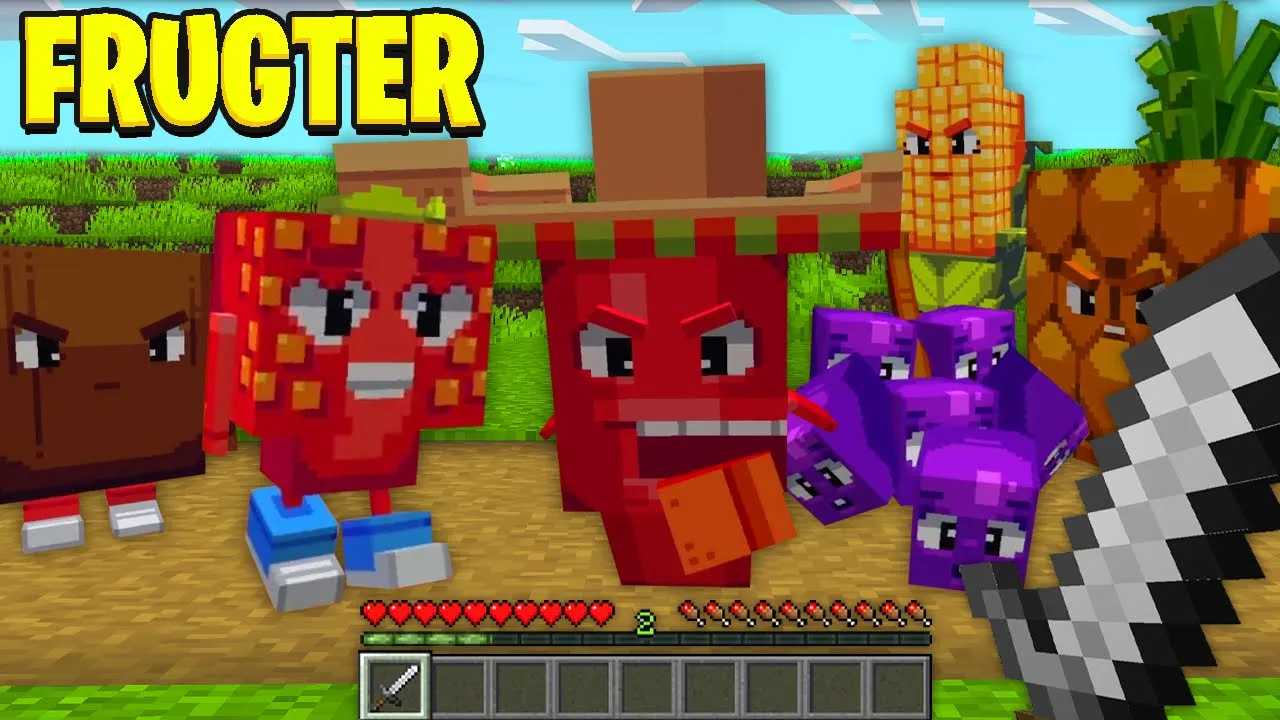 Vi Hakker Levende Frugter Over I Minecraft!