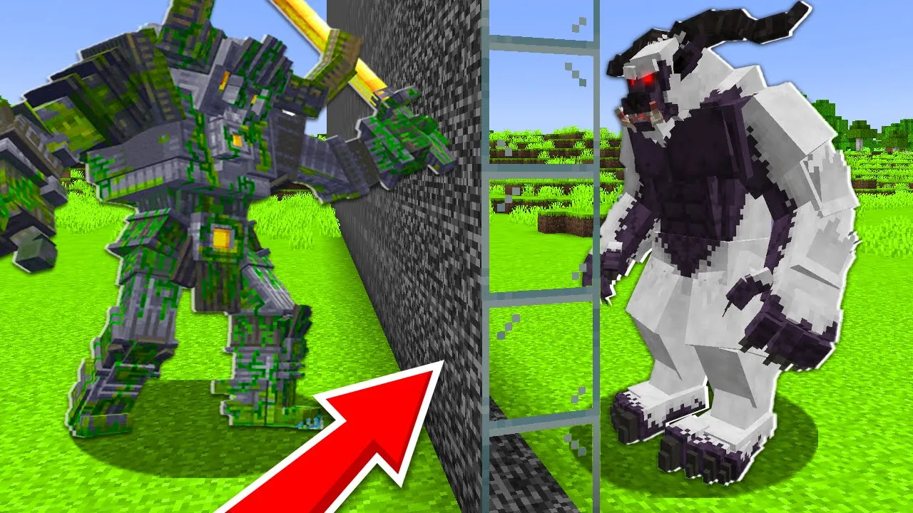 Jeg Snyder Judex I Kæmpe Monster Kamp I Minecraft!