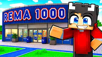 Jeg Arbejder I Rema 1000 I Minecraft!