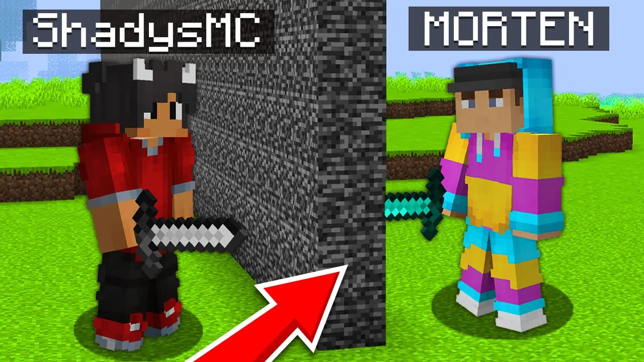 Vi Laver En Kæmpe Monster Kamp Mod Morten I Minecraft!