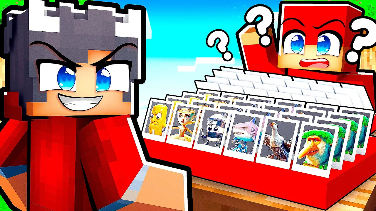 ULTIMATIV Hvem Er Hvem I Minecraft!