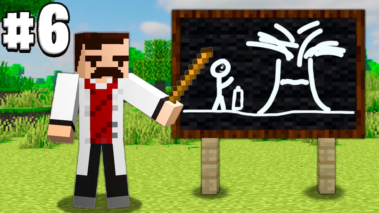 Professorens VANVITTIGE Plan! - Minecraft Vulkanen #6