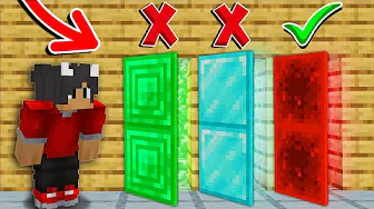 Vælg Den RIGTIGE Dør I Minecraft!