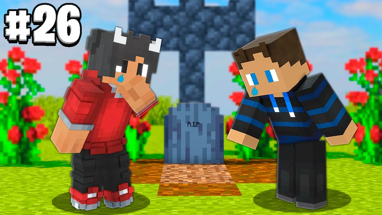 Vi Holder Begravelse... - Minecraft Vulkanen #26