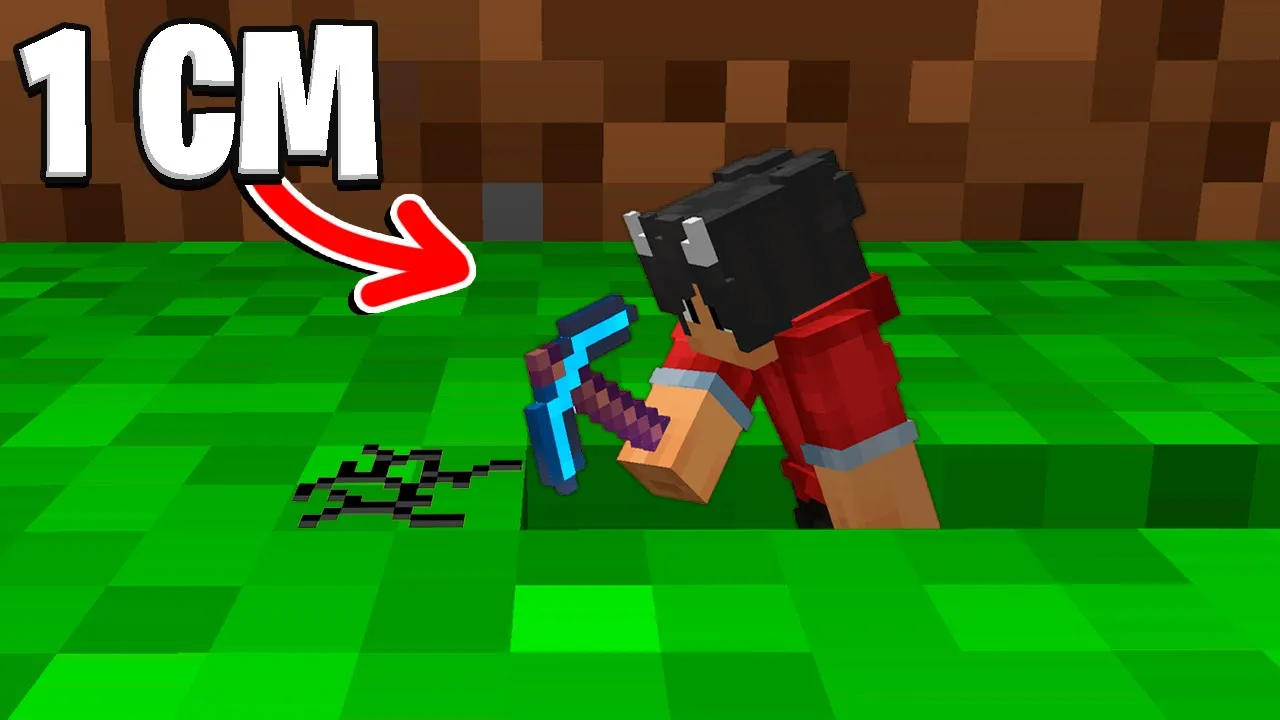 Jeg Bliver mindre Og mindre I Minecraft!