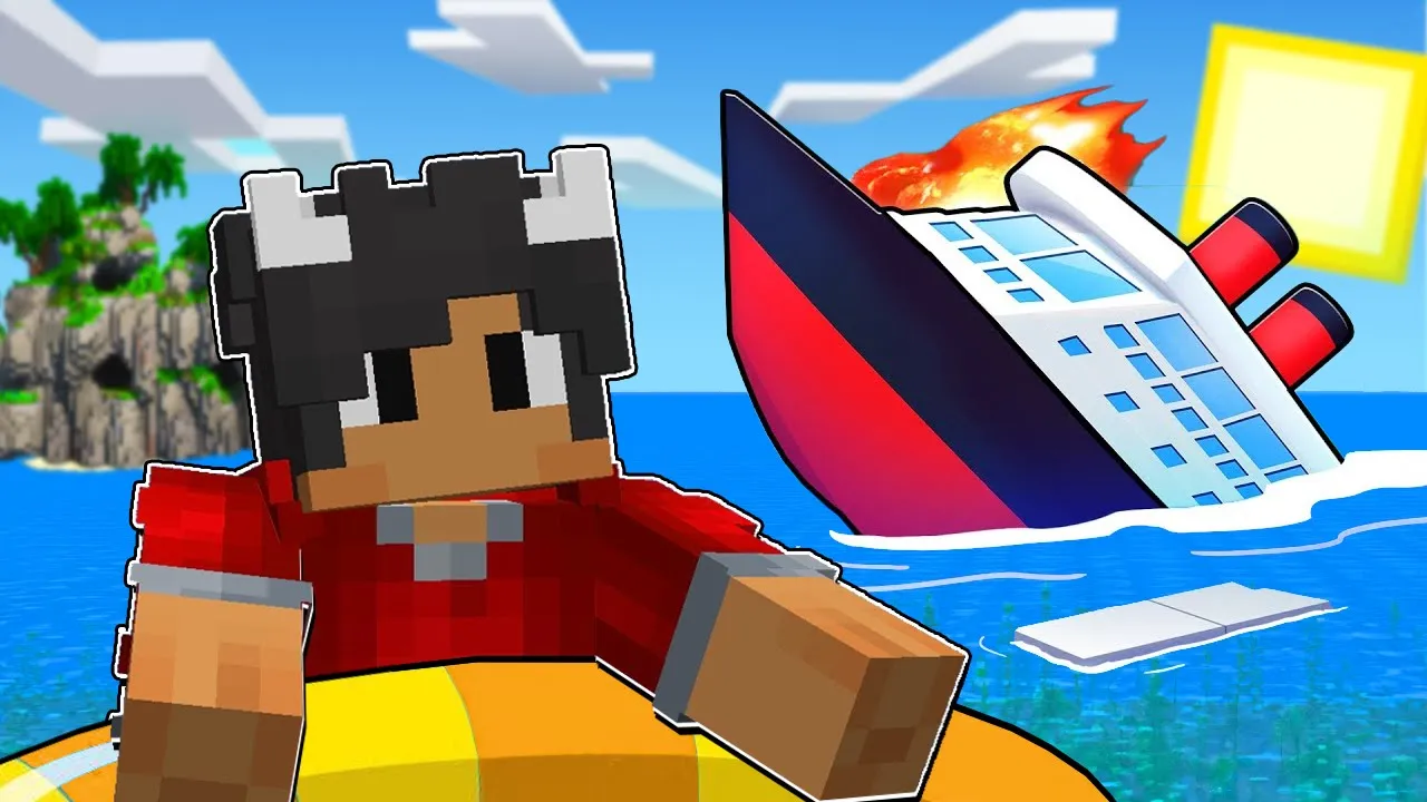 Mit Skib Er SUNKET I Minecraft!