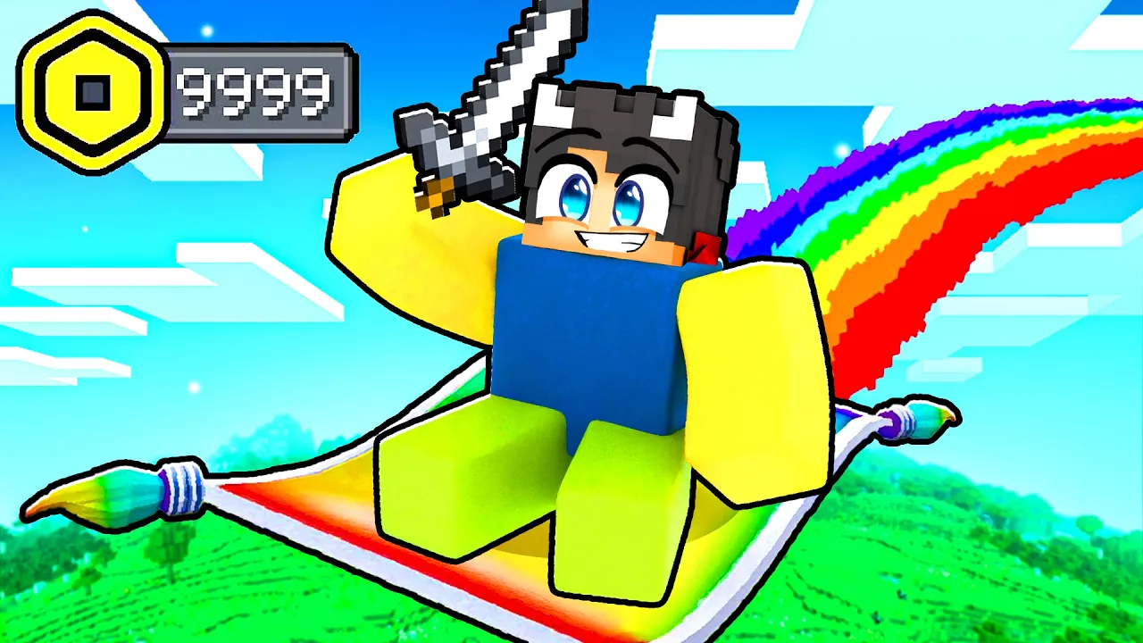 Jeg Spiller Roblox I Minecraft!