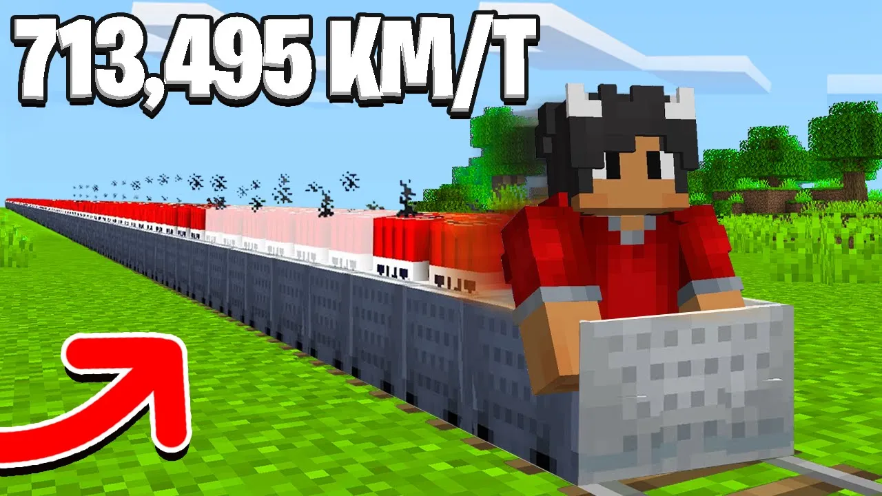 Hvad Er Den HURTIGSTE Måde At Bevæge Sig På I Minecraft?