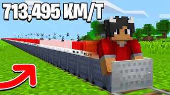 Hvad Er Den HURTIGSTE Måde At Bevæge Sig På I Minecraft?