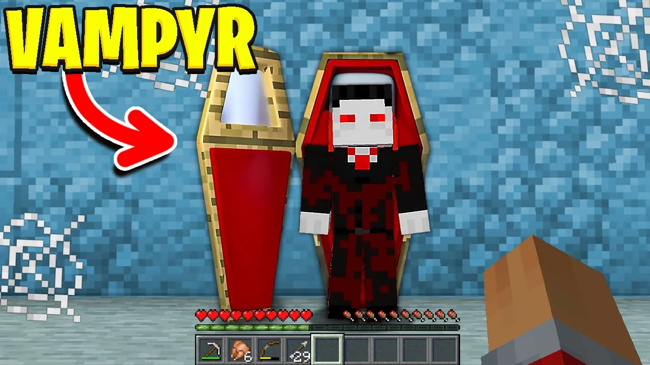 Vi Flygter Fra VAMPYRER I Minecraft!