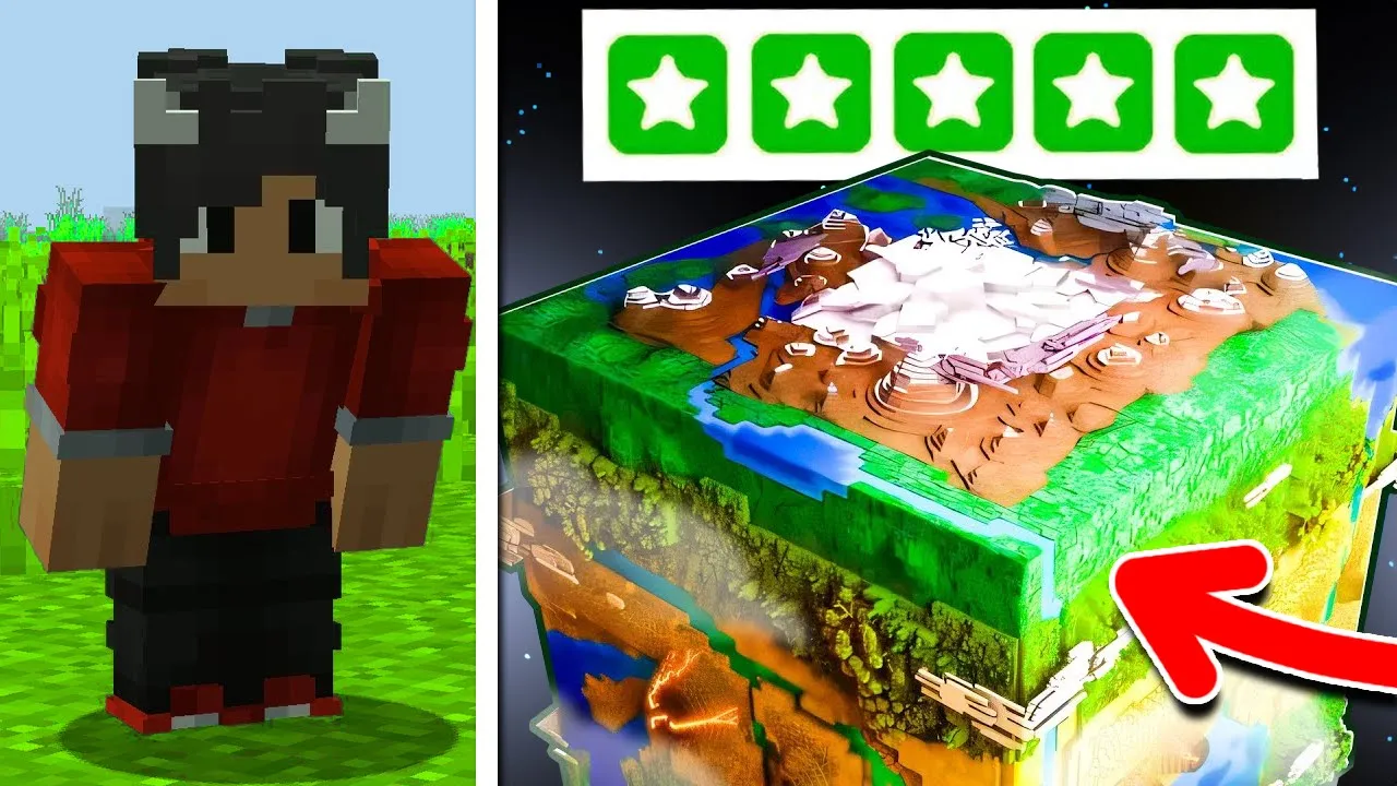 Jeg Prøvede De BEDSTE Verdener I Hele Minecraft