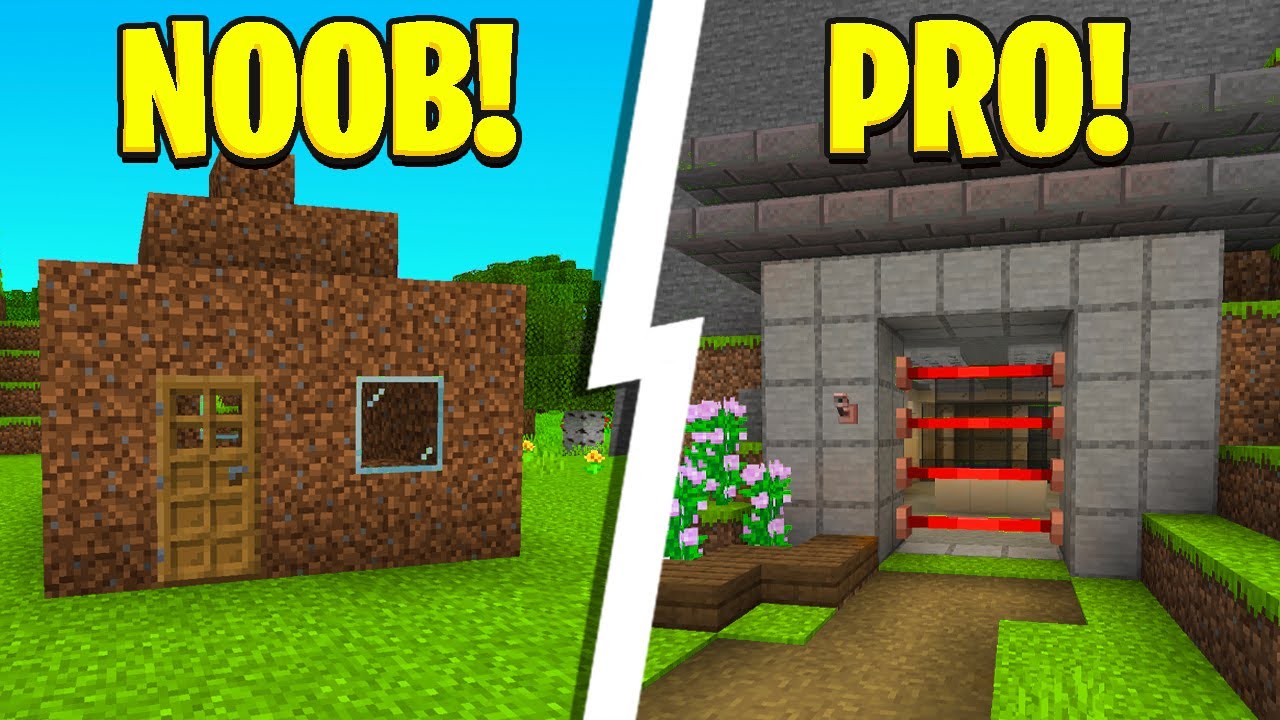 Pro VS Noob Base I Minecraft!