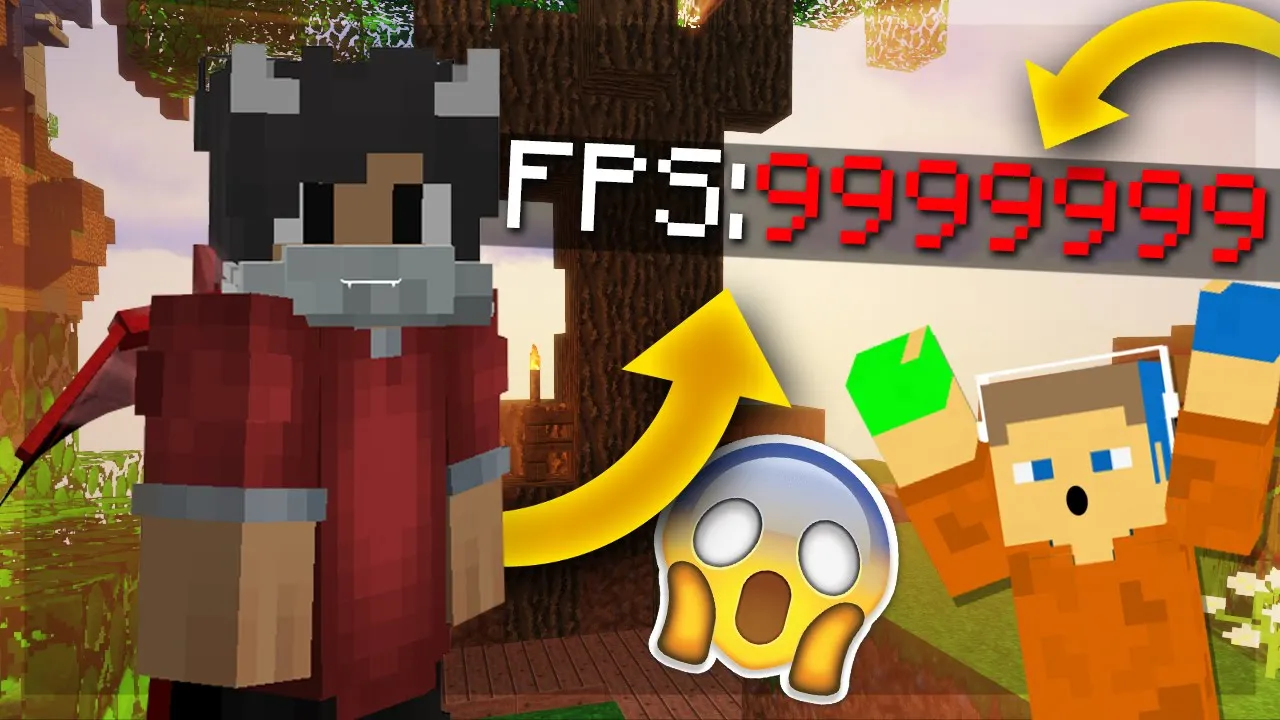 Sådan får DU den VILDESTE FPS i minecraft?!