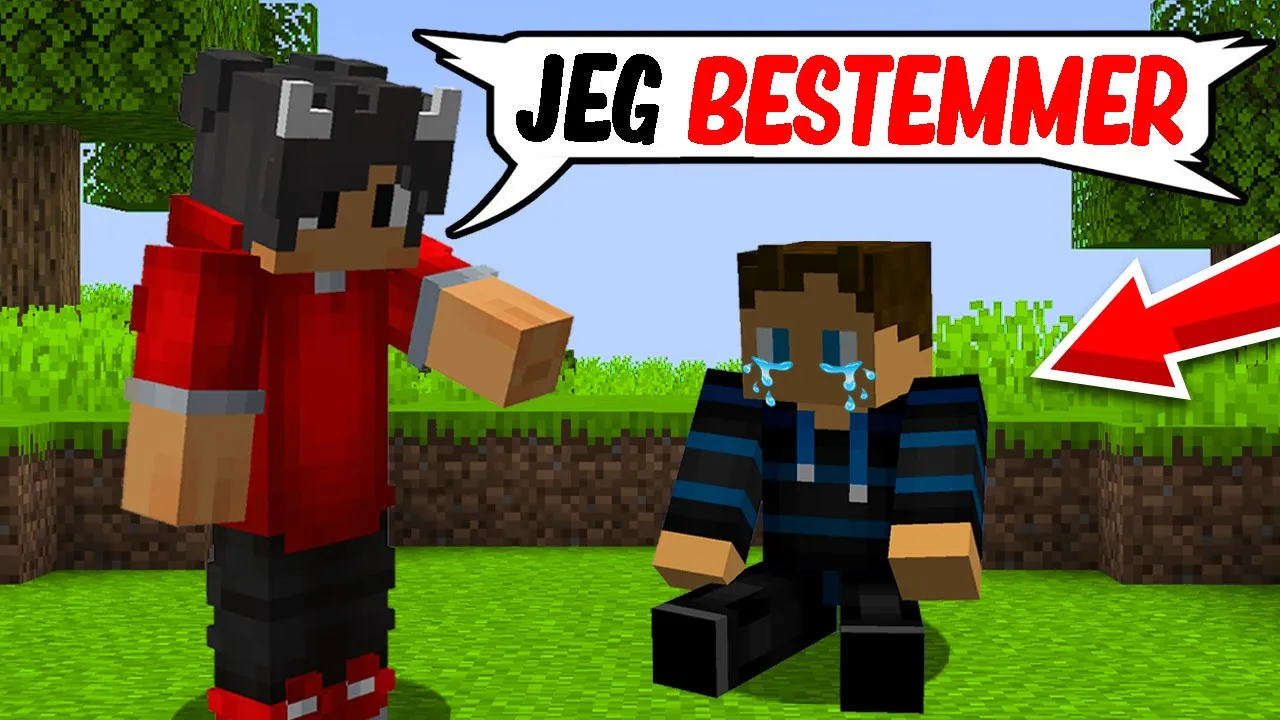 Jeg Bestemmer Over Judex Hele Dagen I Minecraft!