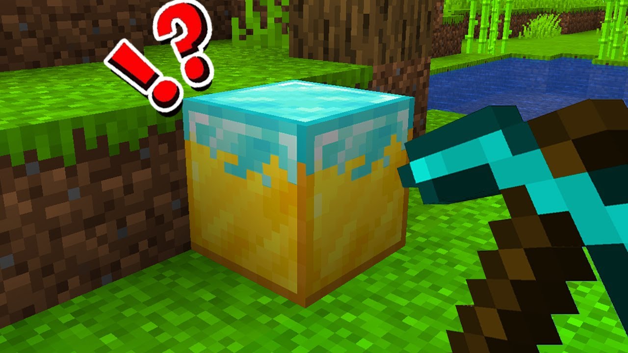 Alt Jeg Kigger På Bliver Til En Tilfældig Block I Minecraft!