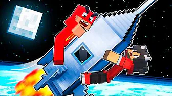 Hvem Kan Bygge Den Flotteste RAKET I Minecraft?