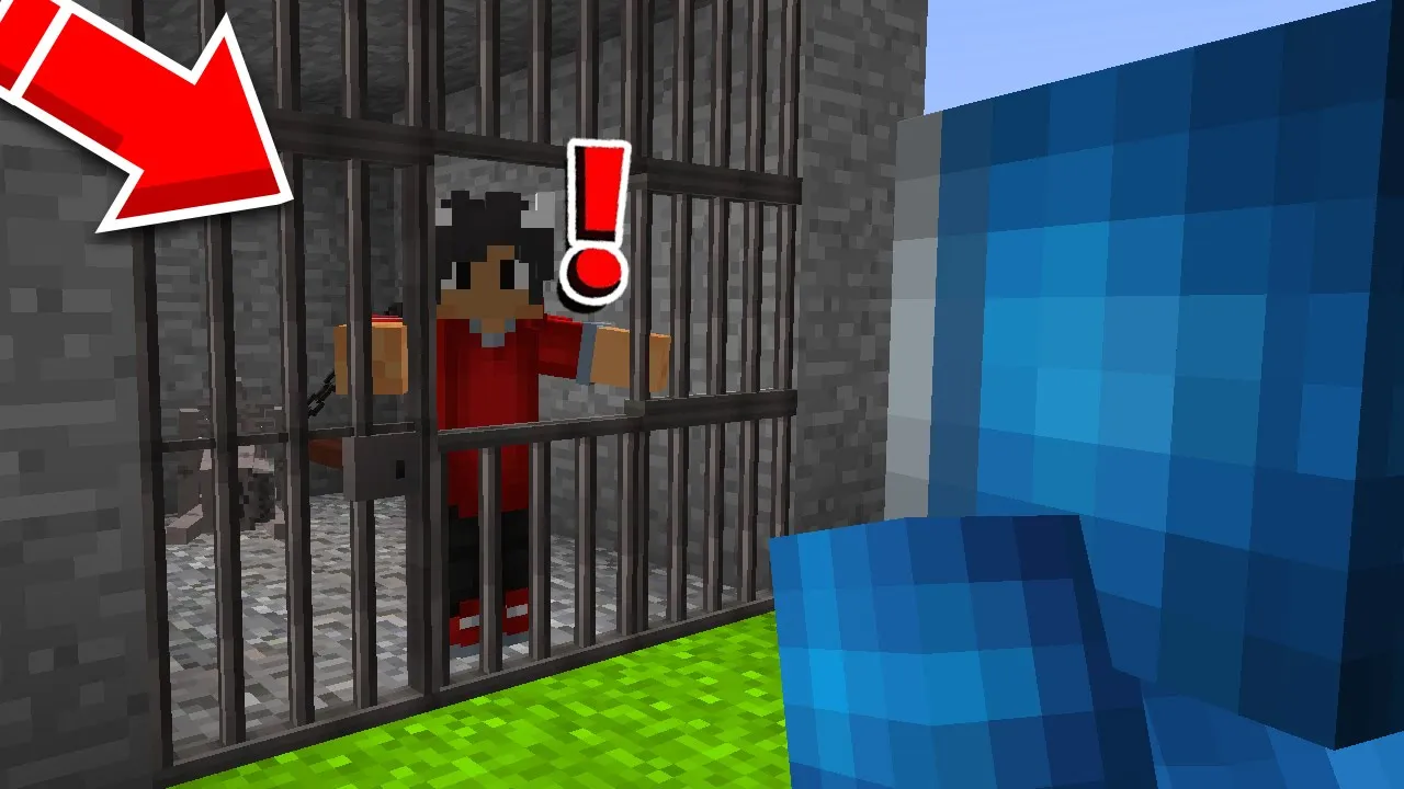 Jeg Er Fanget I Phoxy's Fængsel I Minecraft!