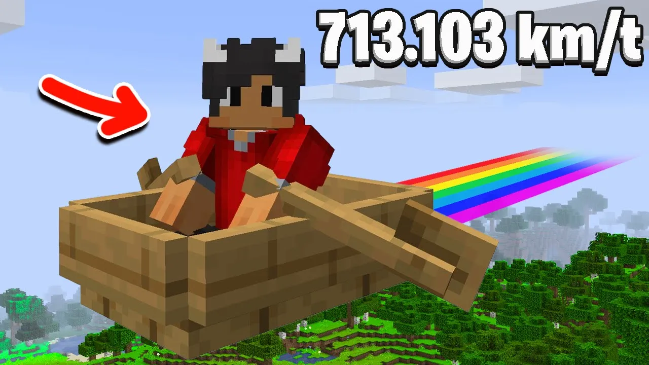 Kan Man Flyve I En BÅD I Minecraft?