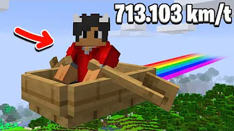 Kan Man Flyve I En BÅD I Minecraft?