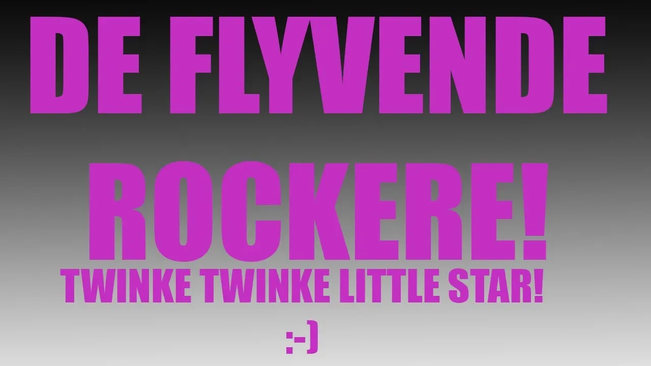 NimbooYT synger med Rokko på bas | Twinkle Twinkle Little Star!