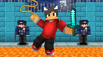 Jeg Flygter Fra Det Mest SIKRE FÆNGSEL I Minecraft!