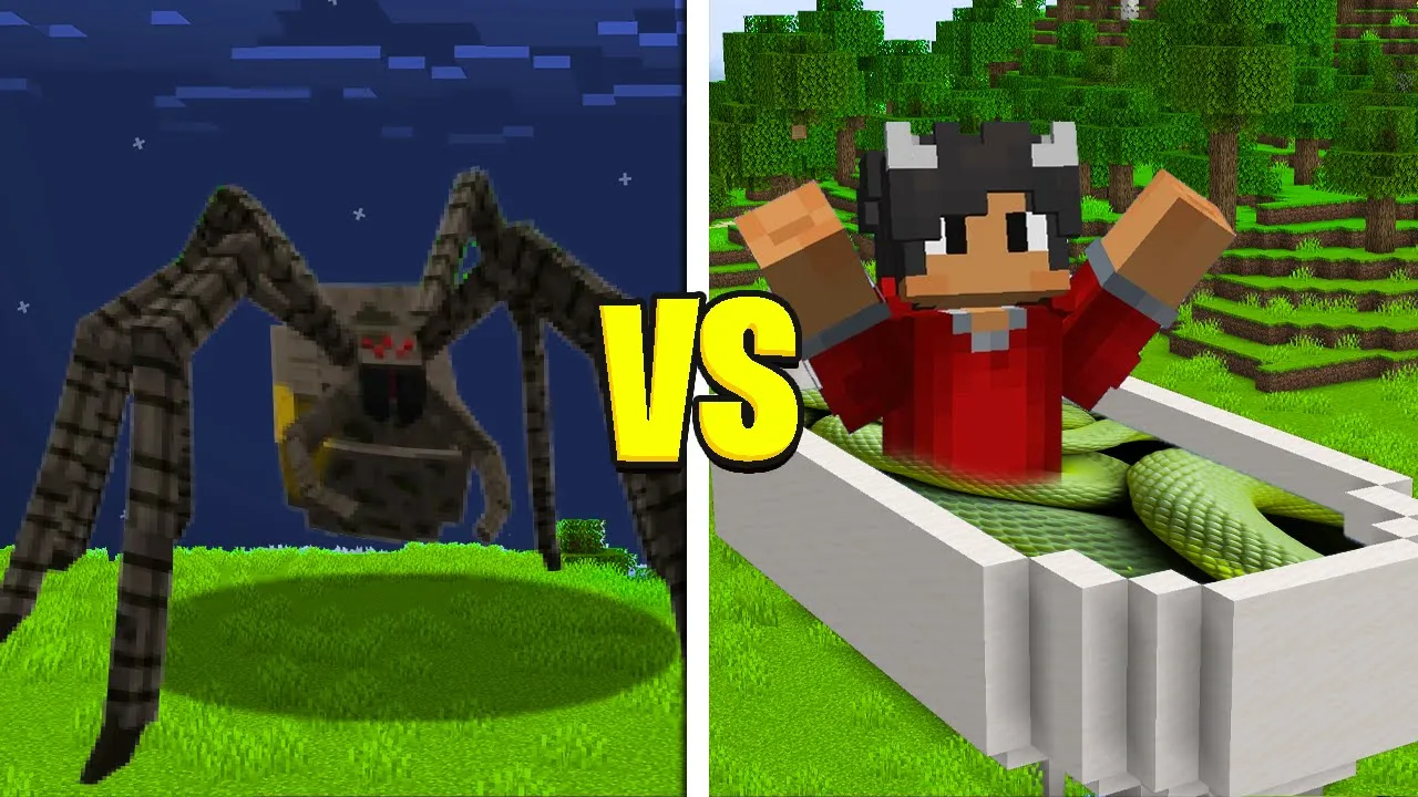 Hvem Kan Bygge Sin STØRSTE FRYGT Bedst I Minecraft?