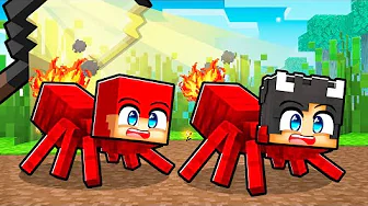 Vi Lever Et Liv Som MYRE I Minecraft!