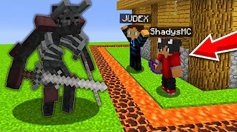 Mutant Wither Skeleton vs SIKRESTE HUS I Minecraft!