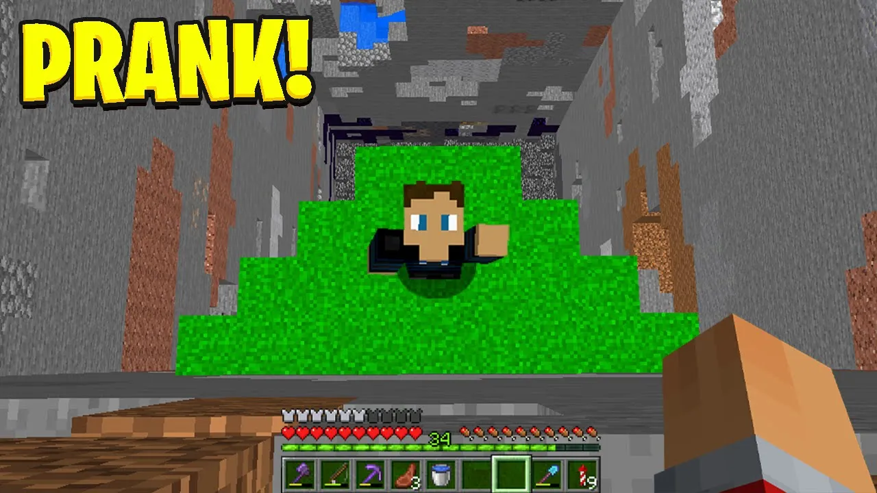Jeg Miner En Hel Chunk I Judex Base! - Prank Wars #11