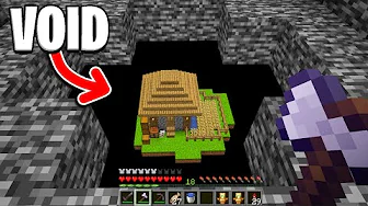 Kan Man Bygge Et Hus I VOID I Minecraft?