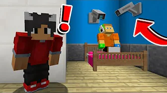 Jeg Pranker Laust Med SKJULT KAMERA I Minecraft!