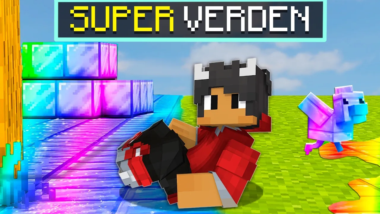 Alt Jeg Rør Ved Bliver Til SUPER I Minecraft!