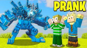ISMONSTER Prank På Trierne! - Minecraft Prank Wars #5