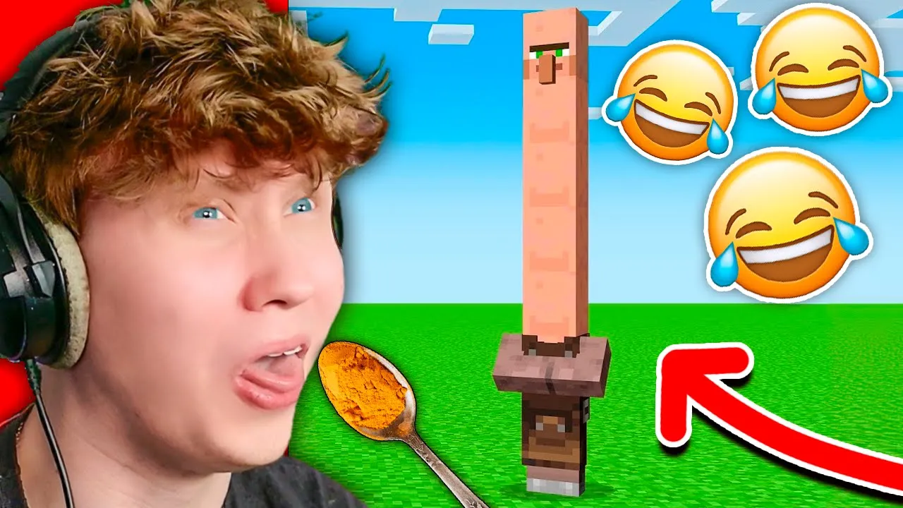 Hvis Jeg Griner Af Denne Minecraft Video Spiser Jeg KARRY!