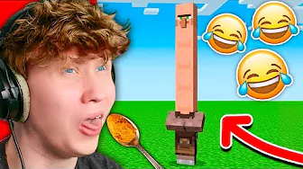 Hvis Jeg Griner Af Denne Minecraft Video Spiser Jeg KARRY!