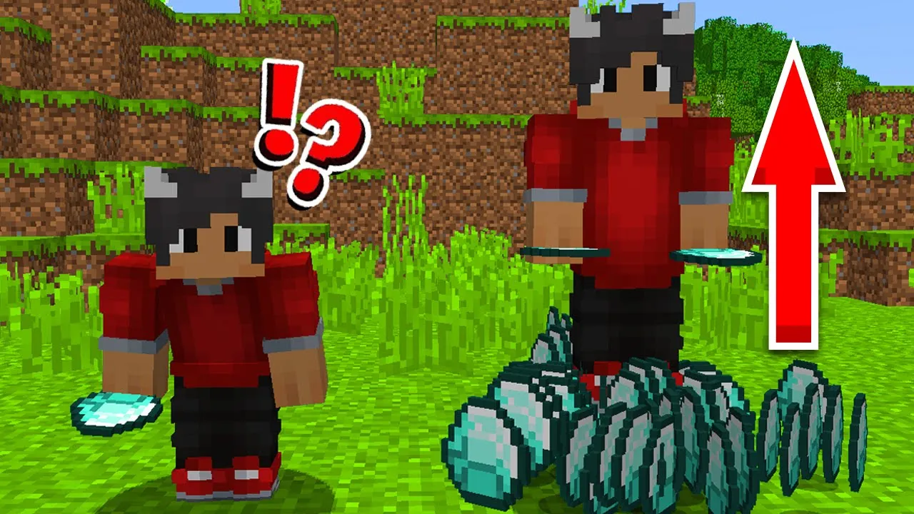 Minecraft, Men Hver Gang Jeg Hopper FORDOBLER Mine Ting!