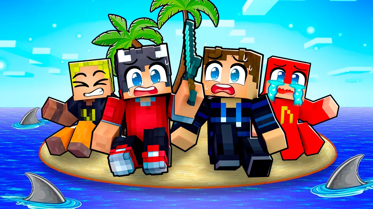 Fanget På En YOUTUBER Ø I Minecraft!