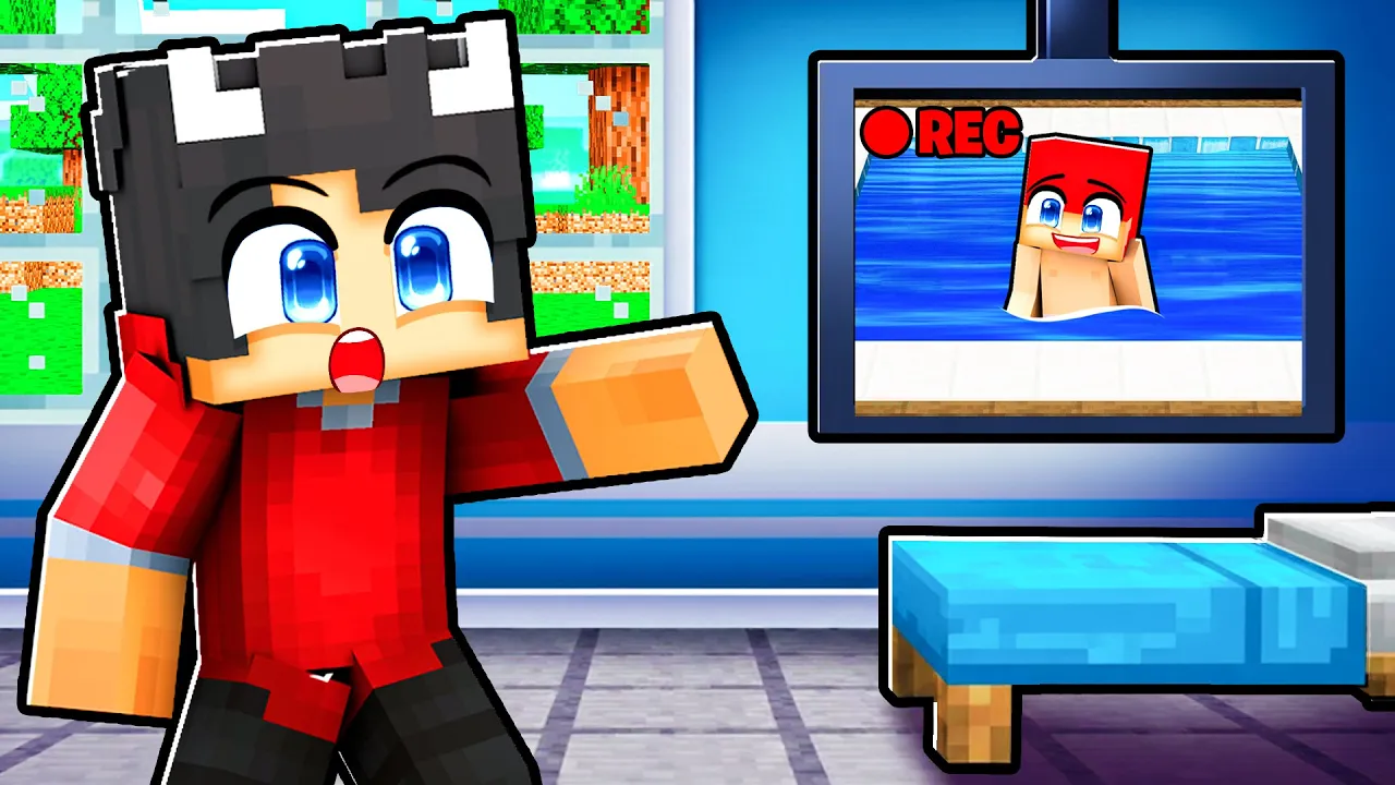 Jeg Udspionerer Doodie En Hel Dag I Minecraft!