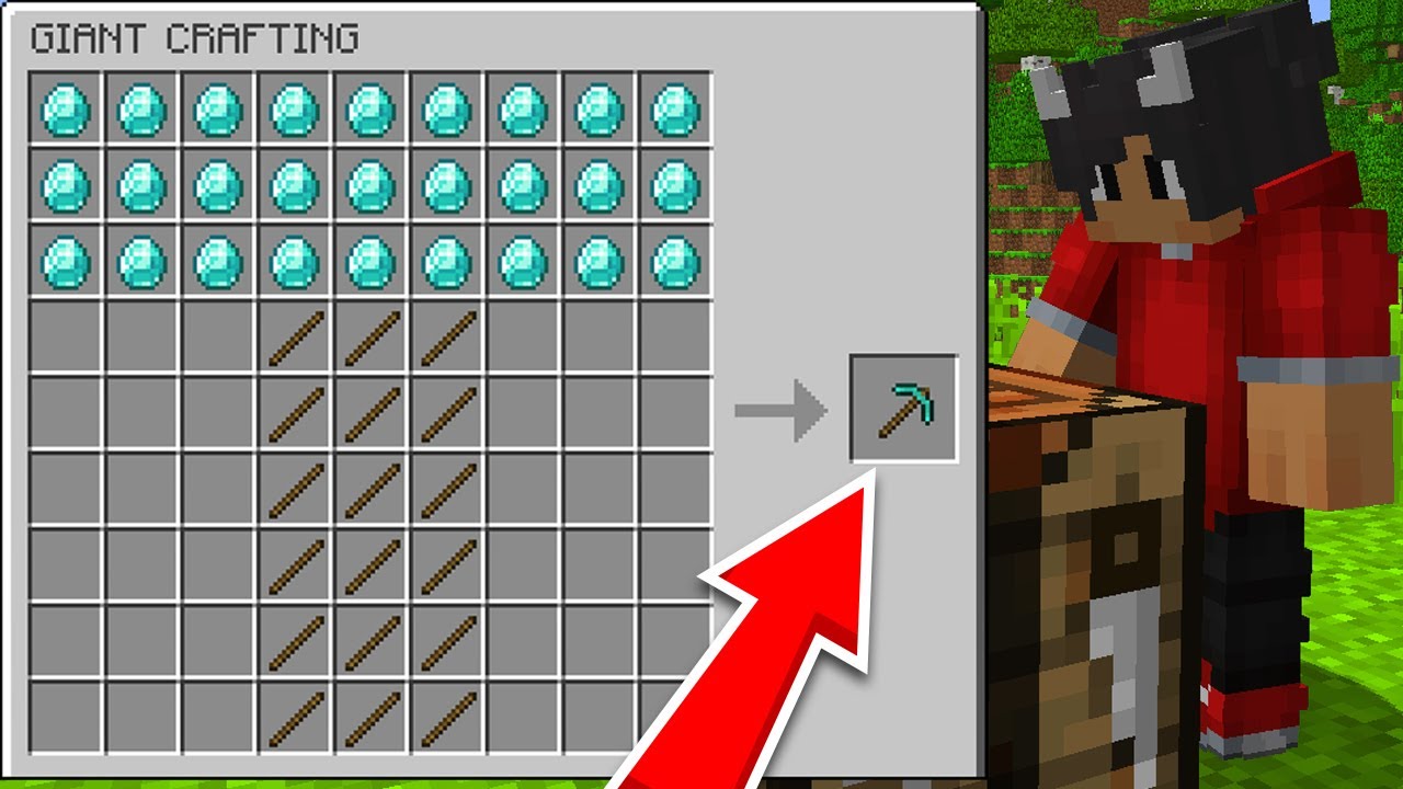 Jeg Kan Crafte KÆMPE ITEMS I Minecraft!