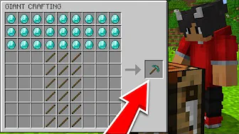 Jeg Kan Crafte KÆMPE ITEMS I Minecraft!
