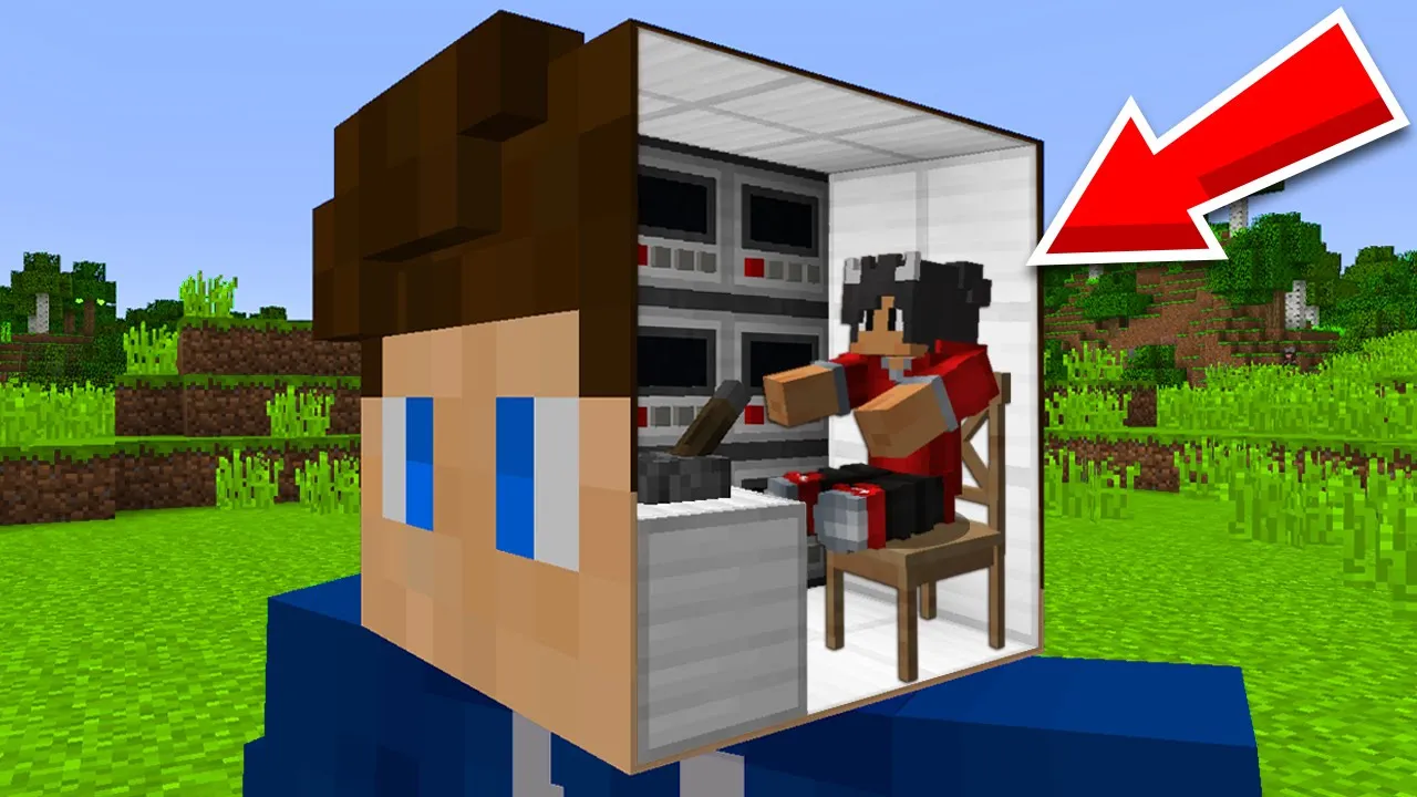 Jeg Styrer Min Vens Krop I Minecraft!