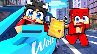 Jeg Arbejder Som WOLT Bud I Minecraft!