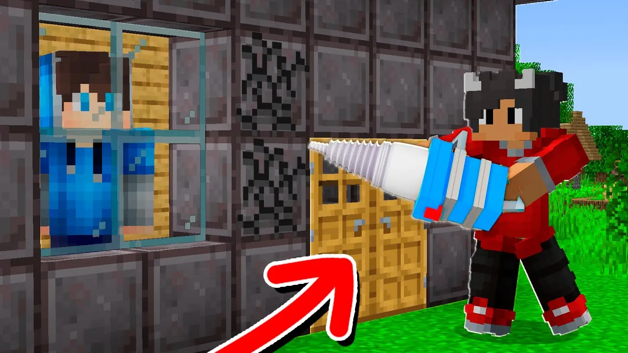 Jeg Bryder Ind I Phoxy's Hus UDEN HAN VED DET I Minecraft!