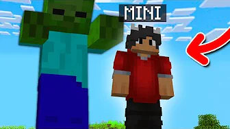 Jeg Bliver Mindre Hvert MINUT I Minecraft!