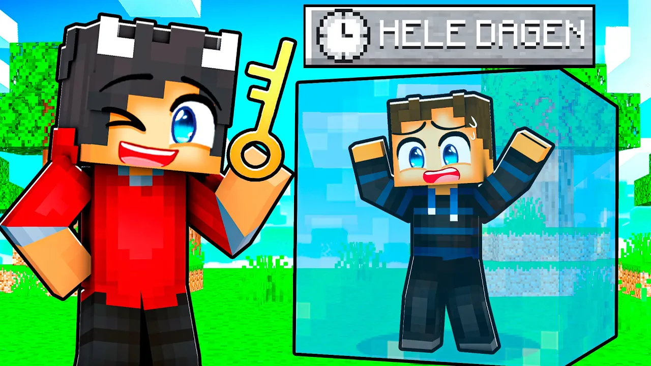 Jeg Fanger Judex I En Firkant Hele Dagen I Minecraft!